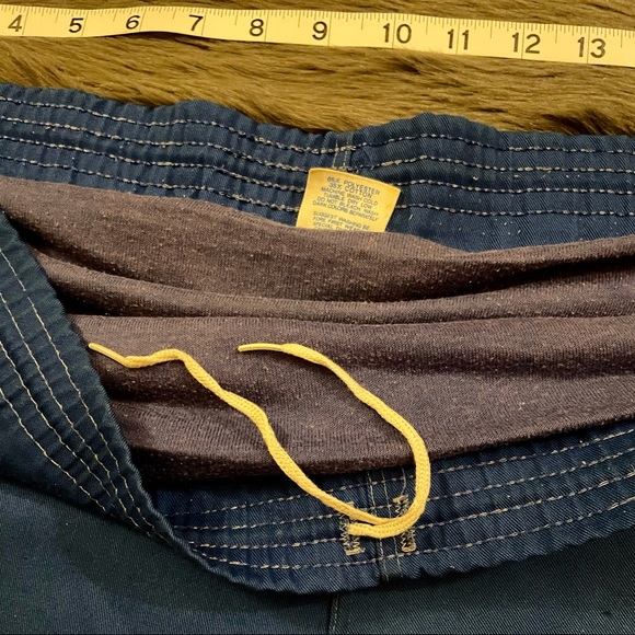 Adidas Vintage Shorts Blue Soccer Running Track 36-38 - Picture 6 of 10